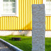 Granitstolpe Grå Rustik 1500x250x250 | Stenbolaget.