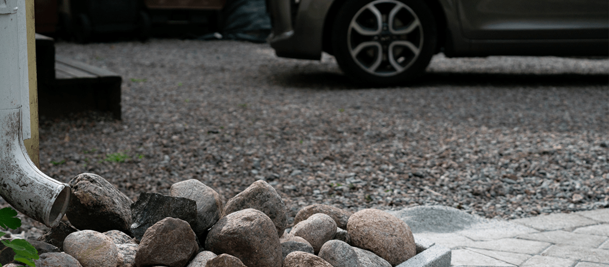 Lägga grus på uppfart - Stenbolaget