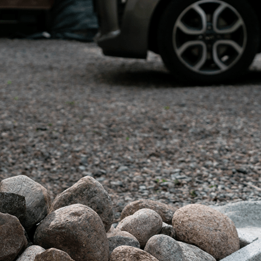 Lägga grus på uppfart - Stenbolaget