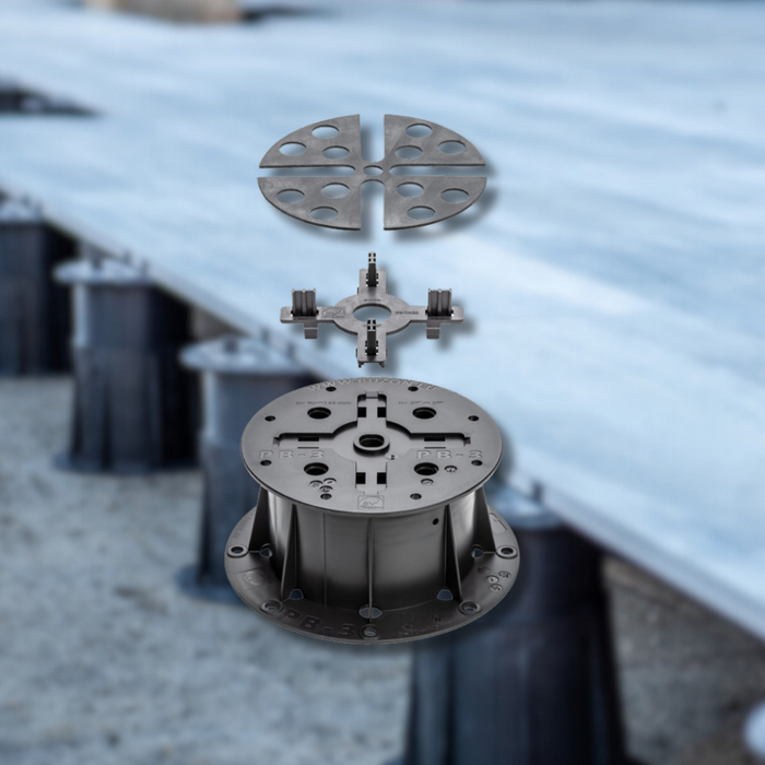 Granitkeramik på piedestaler