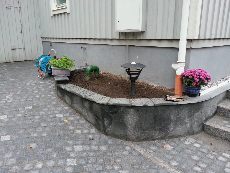 Ny entré och garageuppfart - Total makeover - Stenbolaget