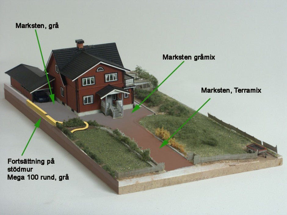 Omläggning av trädgårdsgång - Stenbolaget