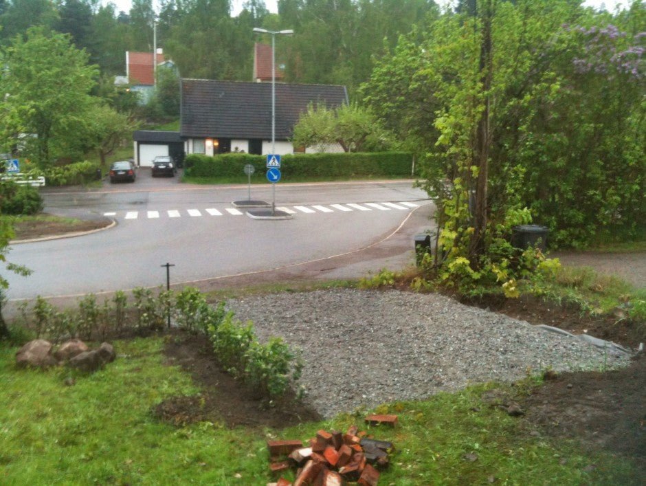 Uppfart istället för lergrop - Stenbolaget