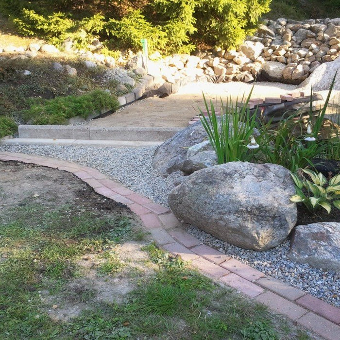 Vår damm och markområdet runt om - Stenbolaget