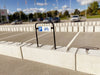 Cykelställ S:t Eriks 7st Cyklar 400x1800x450 - Stenbolaget
