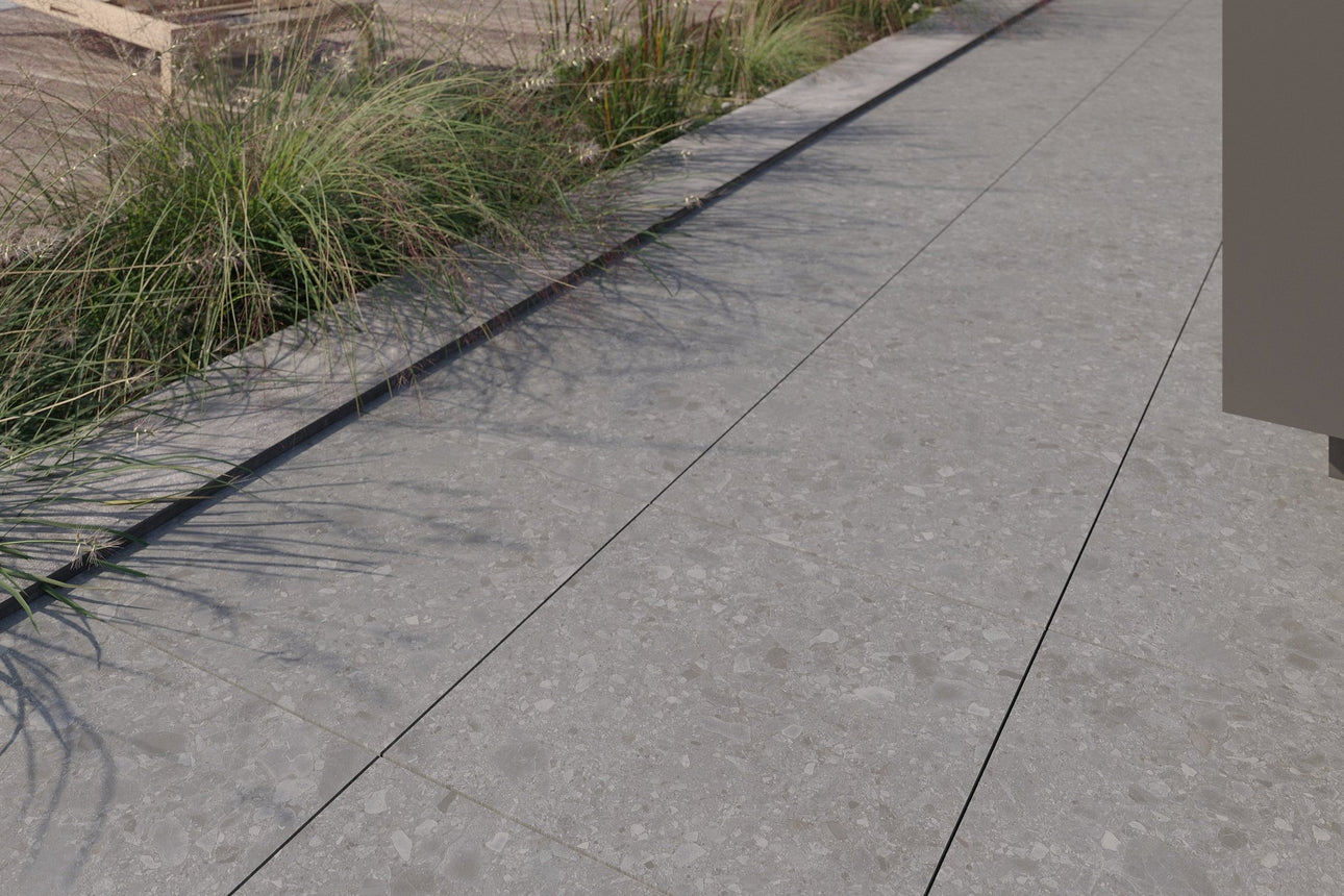 Granitkeramik Terrazzo 597x597x20 - Stenbolaget