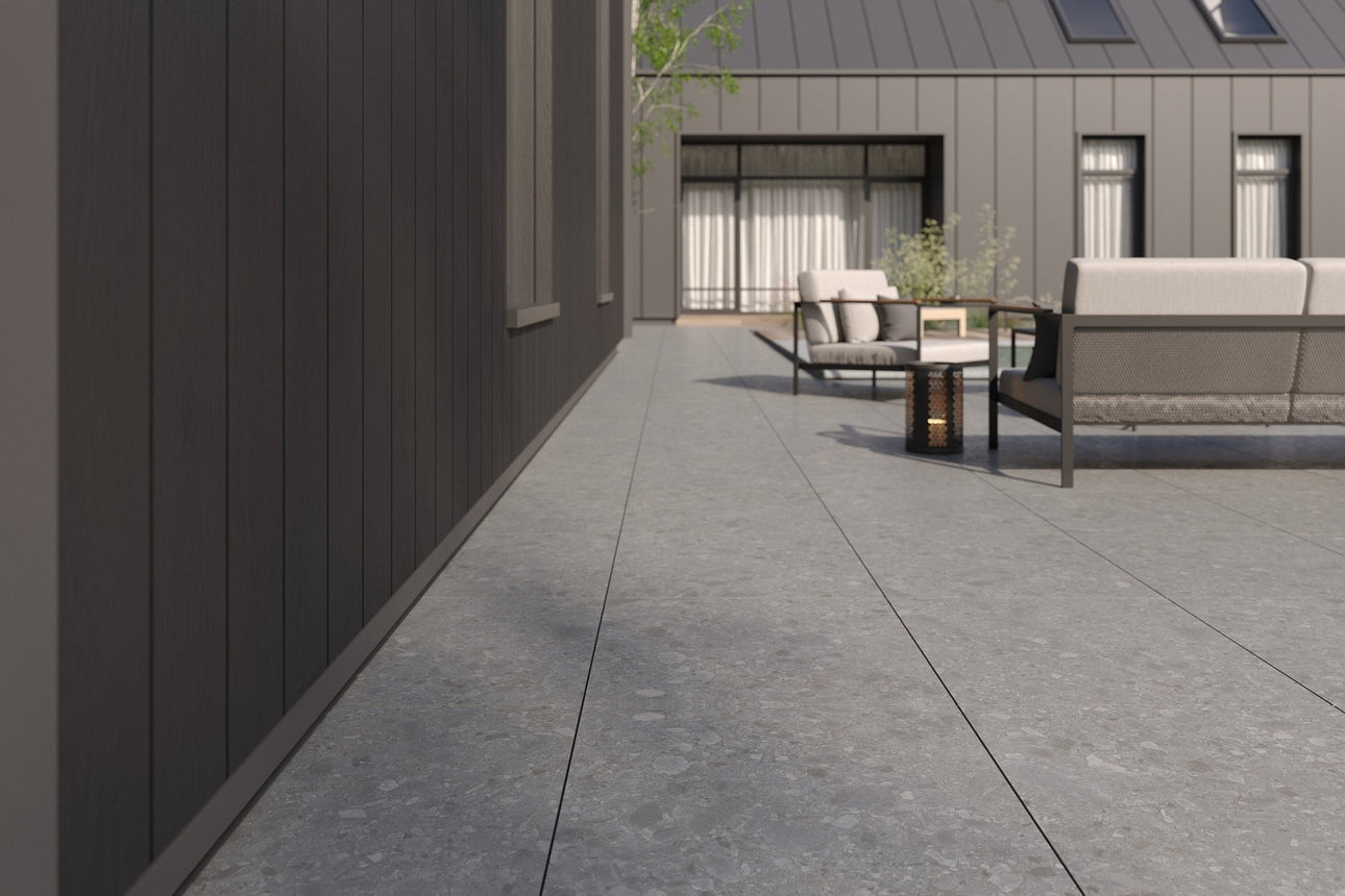Granitkeramik Terrazzo 597x597x20 - Stenbolaget