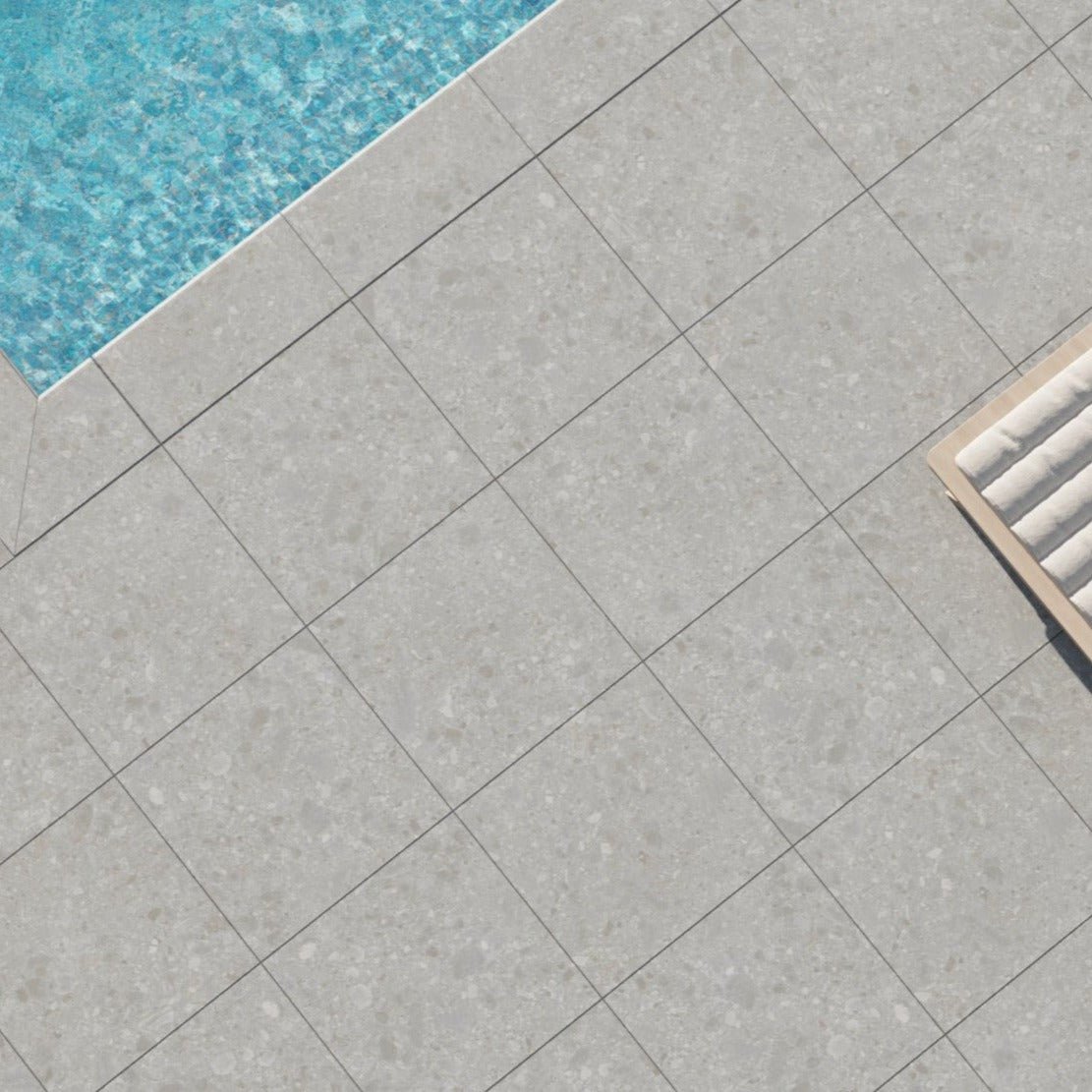 Granitkeramik Terrazzo 597x597x20 - Stenbolaget