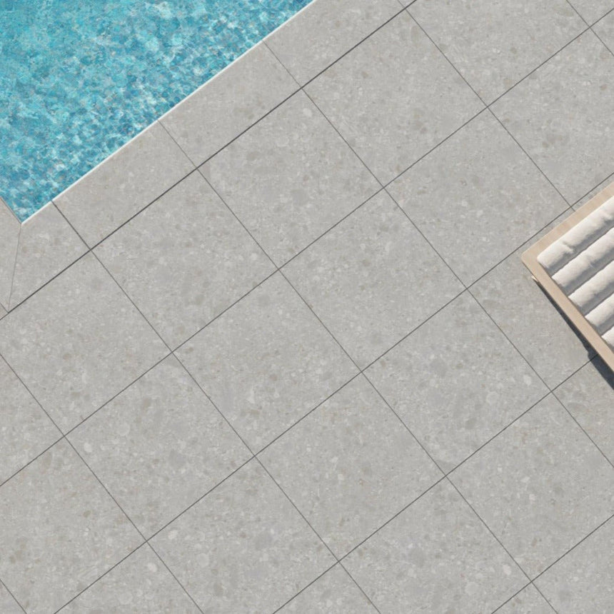 Granitkeramik Terrazzo 597x597x20 - Stenbolaget