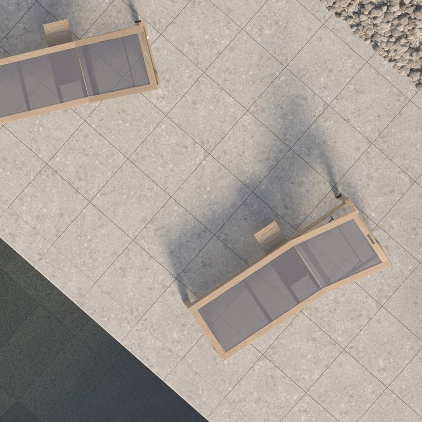 Granitkeramik Terrazzo 597x597x20 - Stenbolaget