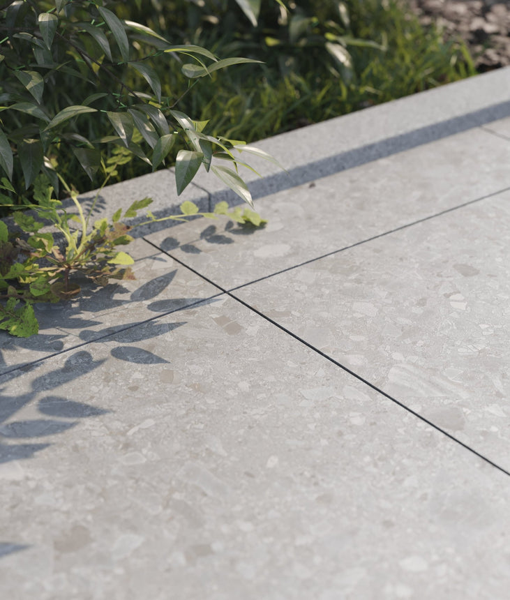 Granitkeramik Terrazzo 597x597x20 - Stenbolaget
