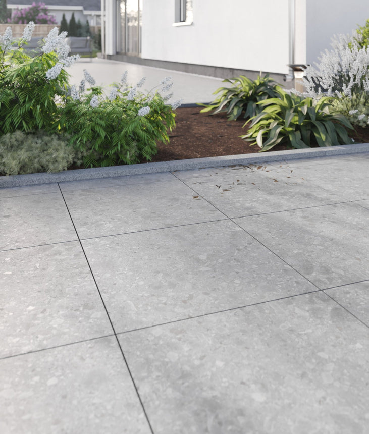 Granitkeramik Terrazzo 597x597x20 - Stenbolaget