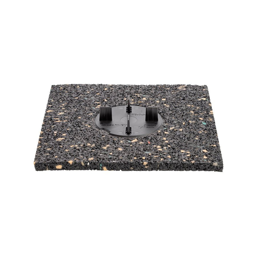 Gummiplatta Buzon U - PAD - GROUND 200x200x10 mm - Stenbolaget