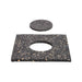 Gummiplatta Buzon U - PAD - GROUND 200x200x10 mm - Stenbolaget