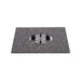 Gummiplatta Buzon U - PAD - GROUND 200x200x3 mm - Stenbolaget