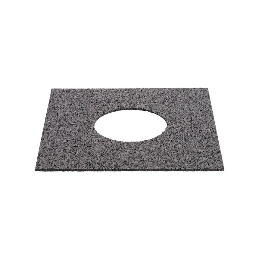 Gummiplatta Buzon U - PAD - GROUND 200x200x3 mm - Stenbolaget