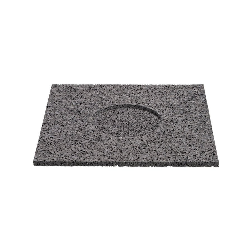 Gummiplatta Buzon U - PAD - GROUND 200x200x6 mm - Stenbolaget