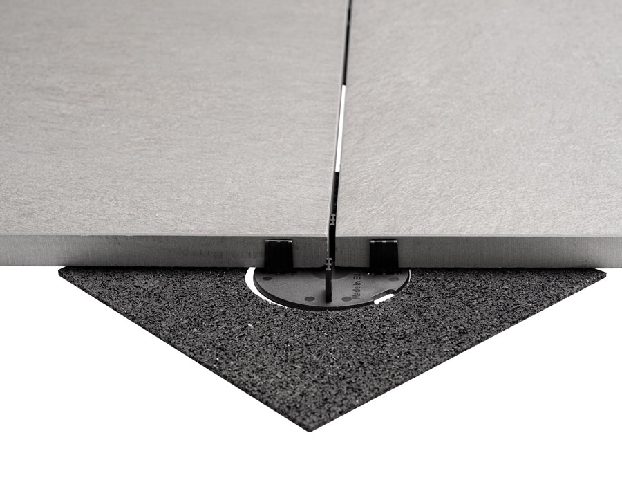 Gummiplatta Buzon U - PAD - GROUND 200x200x6 mm - Stenbolaget