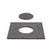 Gummiplatta Buzon U - PAD - GROUND 200x200x6 mm - Stenbolaget