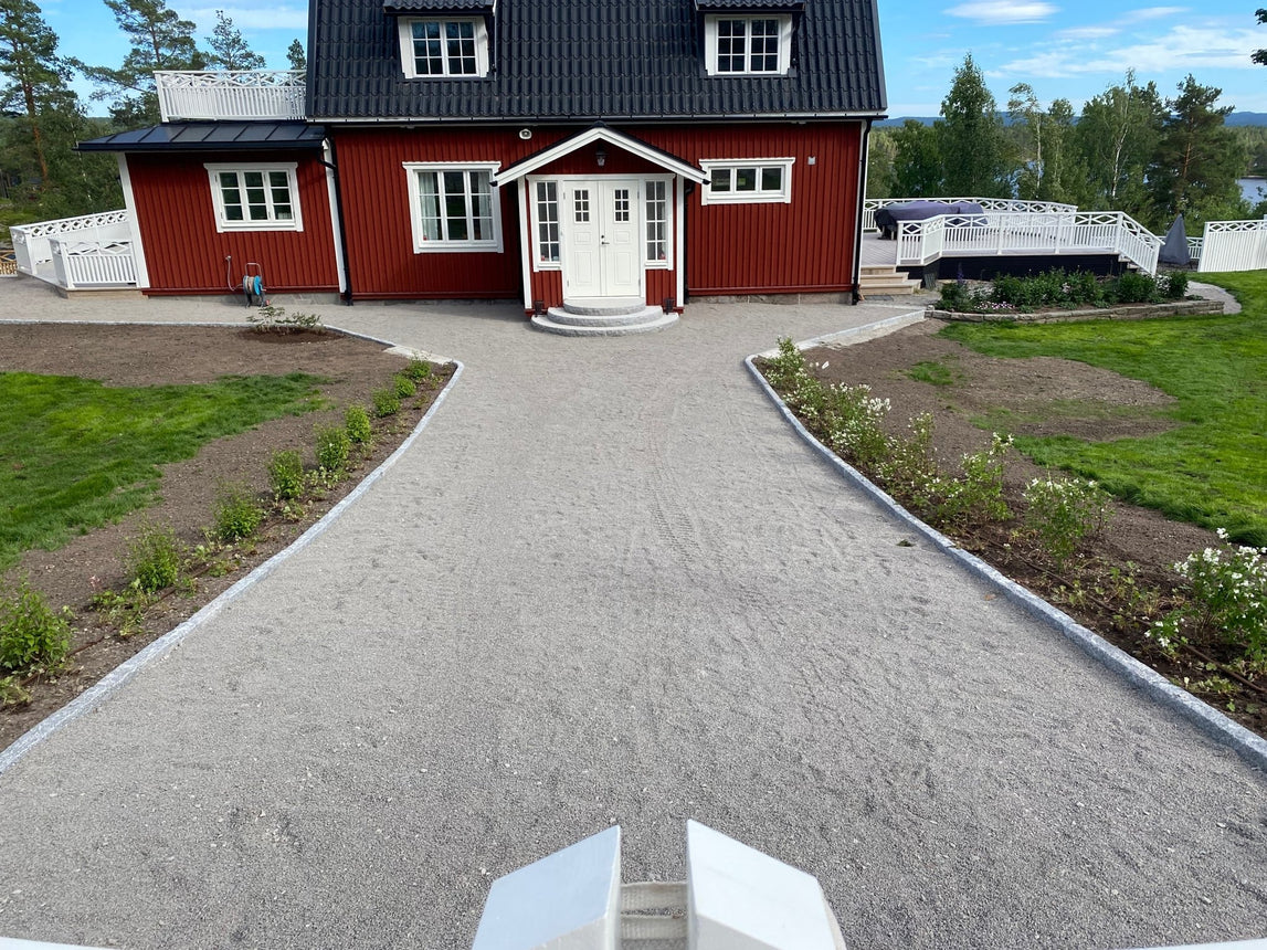Herrgårdstrappa Granit Rund Stor - Stenbolaget