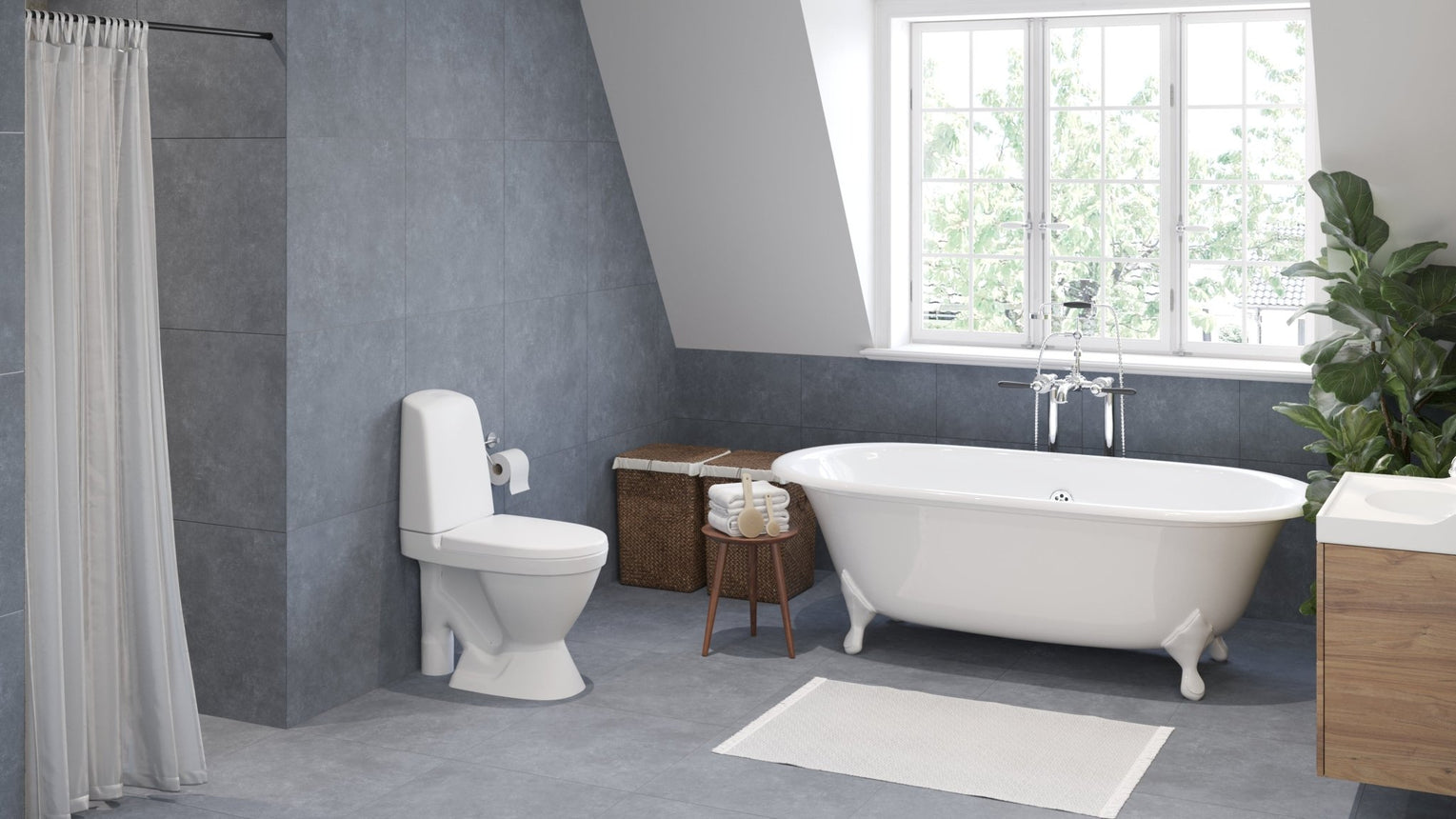 Koncept Betong Klinker Antracit 60x60 - Stenbolaget