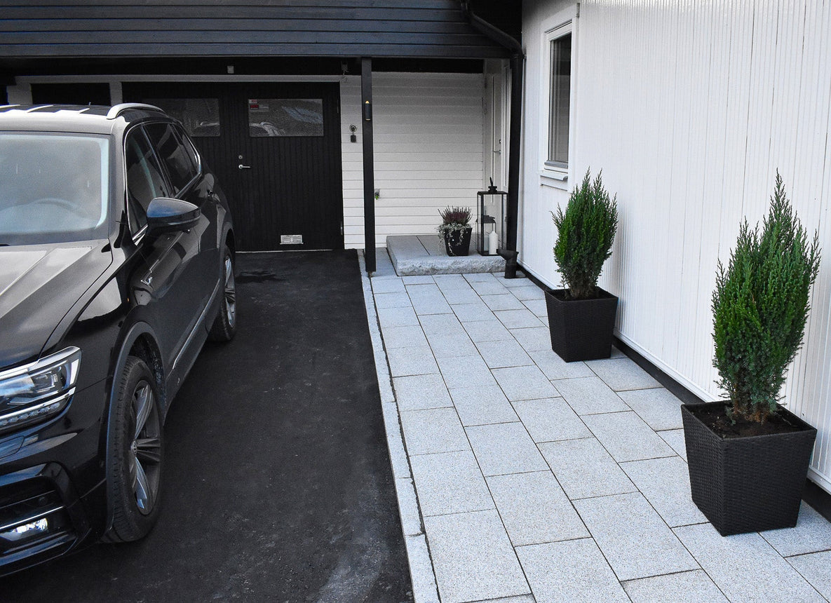 Marksten Modern Kvadrat Grafit 210x210x50 - Stenbolaget