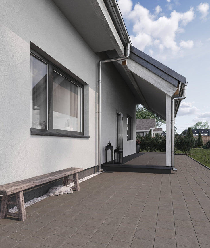 Marksten Modern Kvadrat Grafit 210x210x50 - Stenbolaget