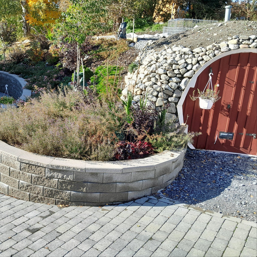 Marksten Visby Struktur Gråmix 50mm - Stenbolaget