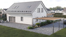 Marksten Visby Struktur Kvadrat Gråmix 50mm - Stenbolaget
