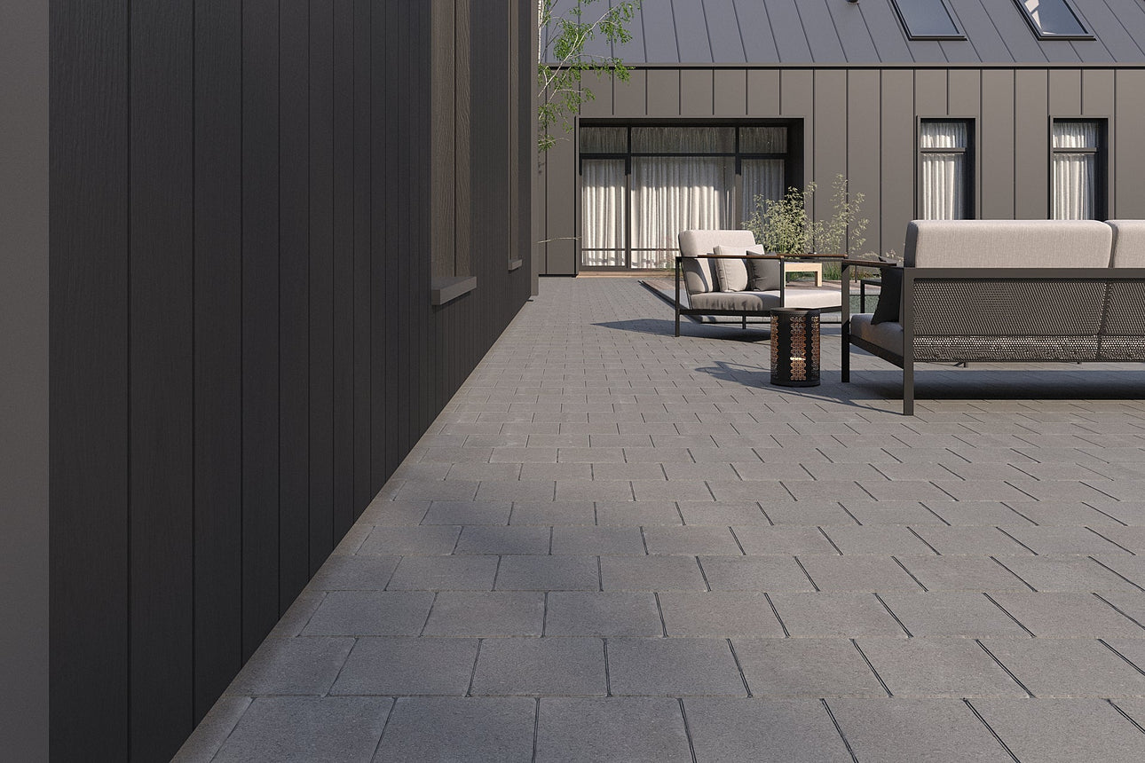 Modern Kvadrat Grafit 210x210x70 - Stenbolaget