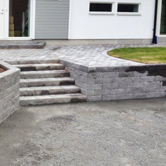 Mursten Gripsholm Grafit - Stenbolaget