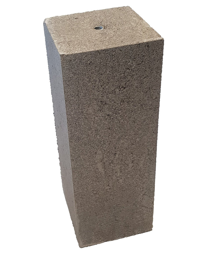 Plint 700 Justerbar M16 Grå 185x185x700 - Stenbolaget