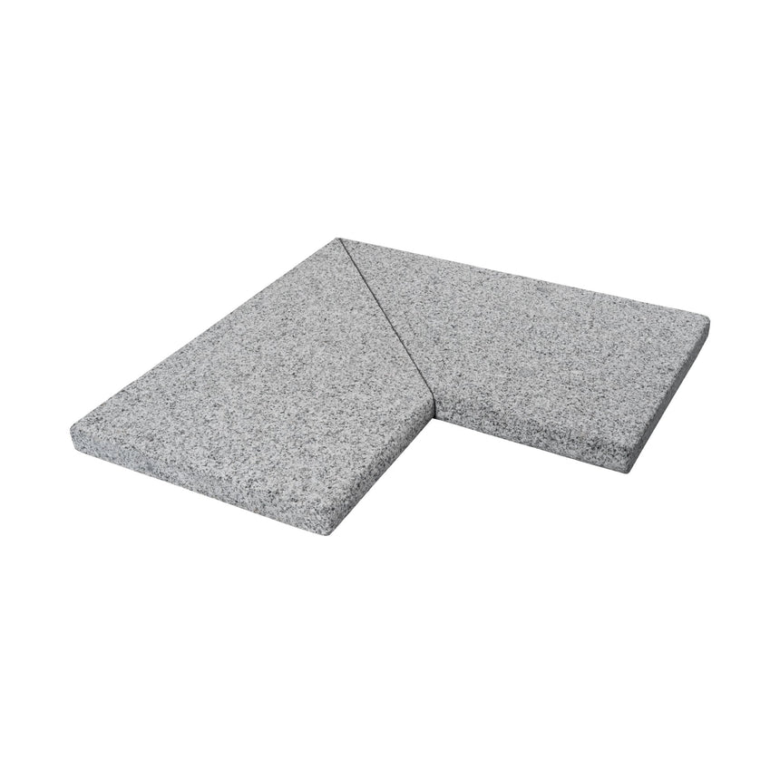 Poolpaket Granit Grå 600 4x8m - Stenbolaget