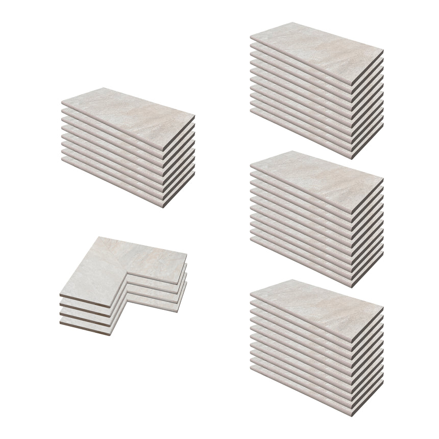 Poolpaket Marstrand Sand 4x8m - Stenbolaget