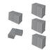 Poolpaket Marstrand Svart 4x8m - Stenbolaget