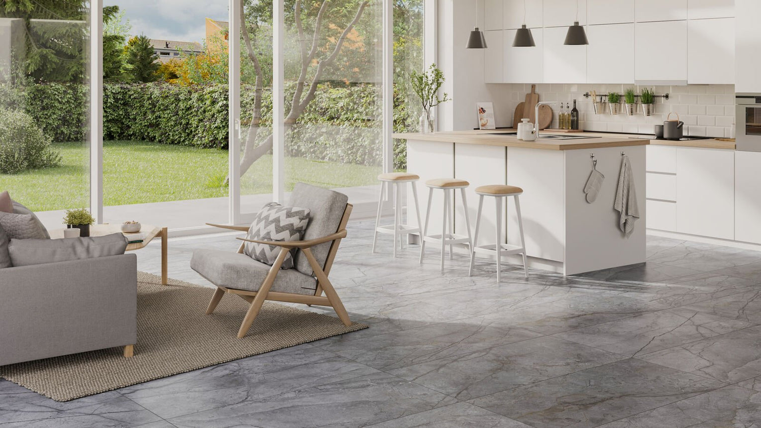 Sandby Grå Klinker 120x60 - Stenbolaget