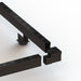 Slimline Hörnelement Svartlackat galler - Stenbolaget
