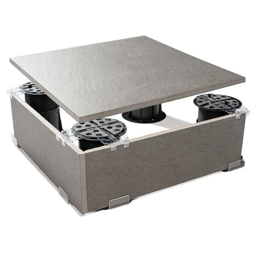 Sockelfäste kit Buzon PB - END - KIT plast - Stenbolaget