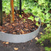 Planteringskant aluzink 120 mm cirkel 900 mm | Stenbolaget.