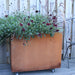 Corten Kruka m botten 450x750x550 | Stenbolaget.