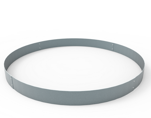 Planteringskant aluzink 120 mm  cirkel 1400 mm | Stenbolaget.