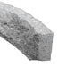 Granitkantsten RV6 Grå Radie 1,0 500-1100x250x80 | Stenbolaget.