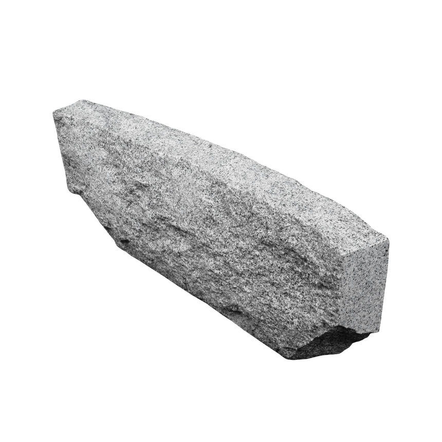 Granitkantsten RV6 Grå Radie 2,0 500-1100x250x80 | Stenbolaget.