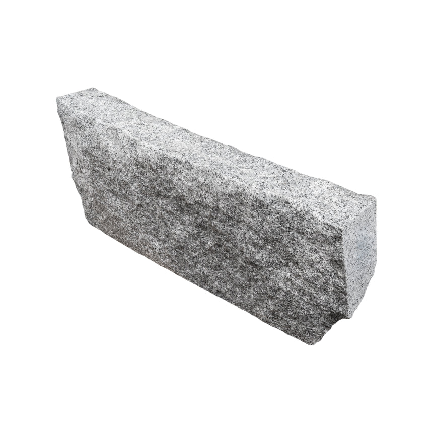 Granitkantsten RV6 Grå Radie 3,0 500-1100x250x80 | Stenbolaget.