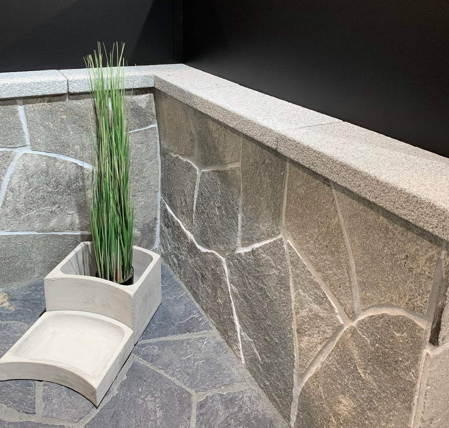 Avtäckning Bergama Granit Modern Grå 500x200x50 - Stenbolaget