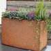 Corten Kruka m Botten 300x600x400 - Stenbolaget
