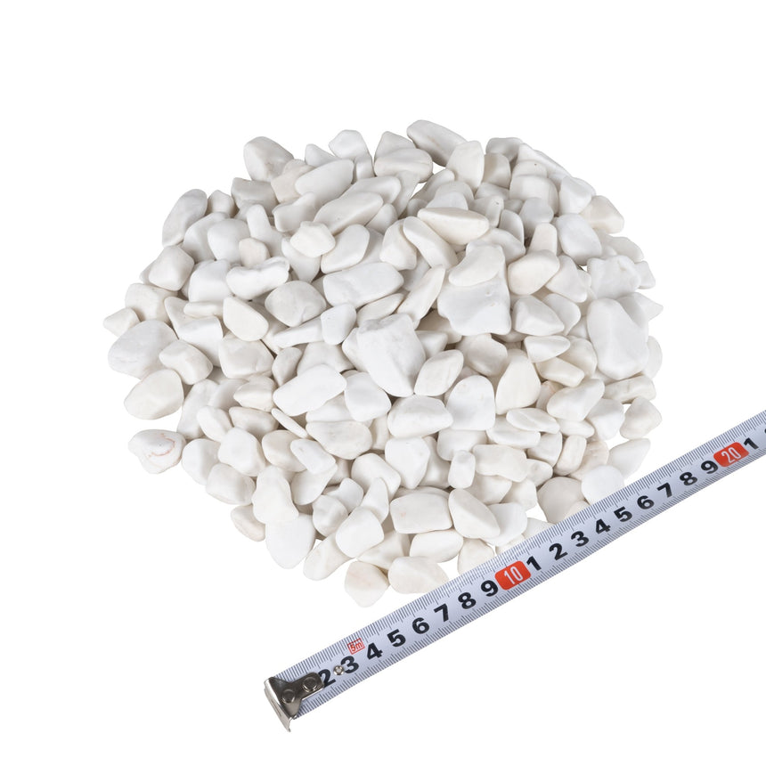 Dekorsten Tumlad Dolomit Vit 10 - 20 1000kg - Stenbolaget