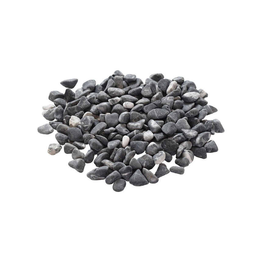 Dekorsten Tumlad Toros Svart/Vit 10 - 20 1000kg - Stenbolaget