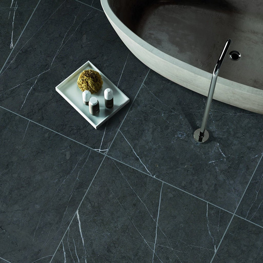 EcoStone Indoor Pietra Grey Utg. 48x48 - Stenbolaget
