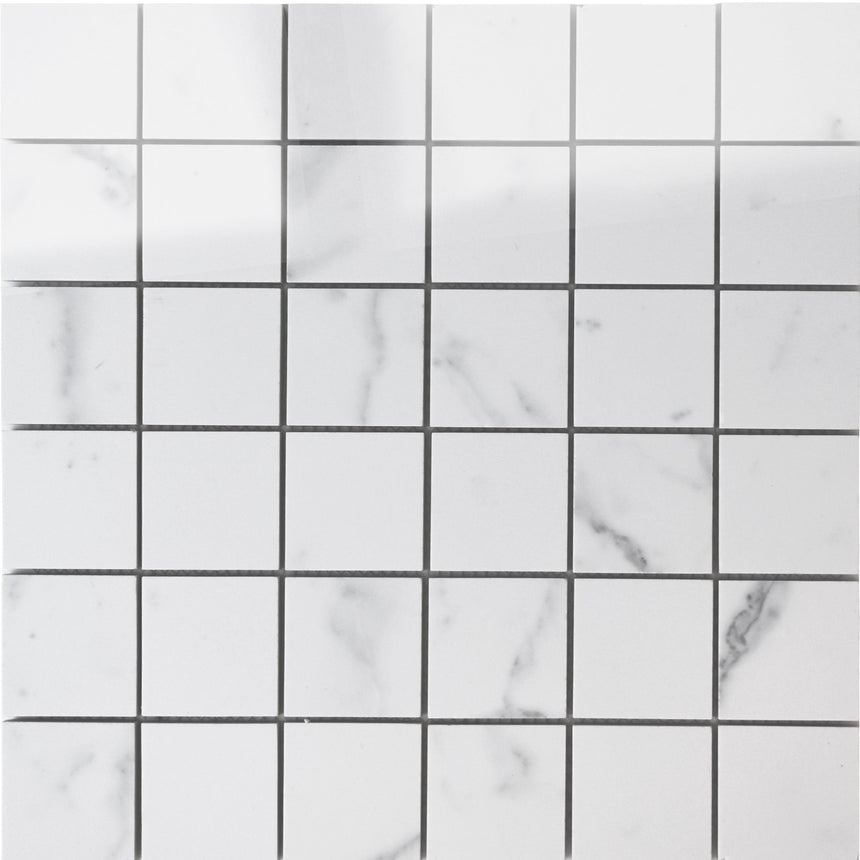 EcoStone Indoor Carrara Blank Utg. 48x48 | Stenbolaget.